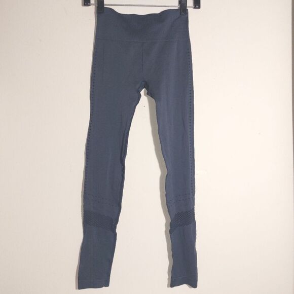 VARLEY Women's Stretch Yoga Running Gym Active Justin Leggings Blue Size S EUC - Picture 7 of 16